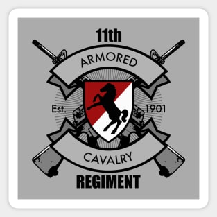 11th Armored Cavalry Regiment Sticker